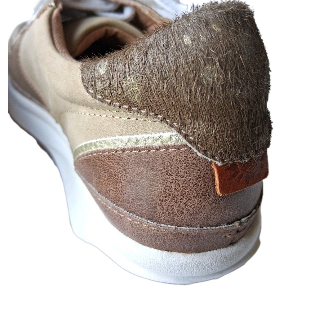 Urban Cowgirl Sneakers Women's 6.5 Faux Leather & Cowhide Casual Shoes YELLOWBOX - Picture 13 of 13